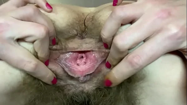 Homemade Pussy Gaping Compilation Hairy Bush