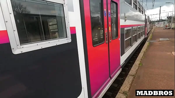 I fuck my chilean friend's good ass in a public train and at her place after seeing each other again