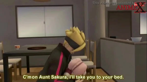 Boruto y sakura hentai 3d