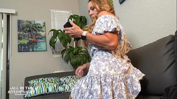 StepSon Helps StepMom With Photo Shoot And Gets More Than He Bargained For Full 4K