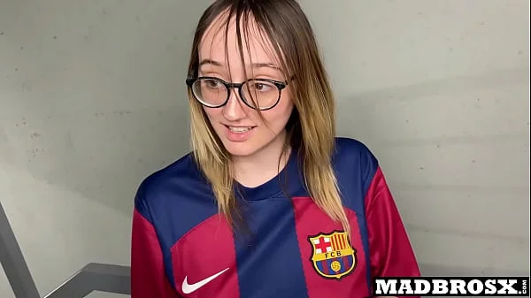 A Barcelona Supporter Fucked By PSG Fans in The Corridors Of The Football Stadium !!!