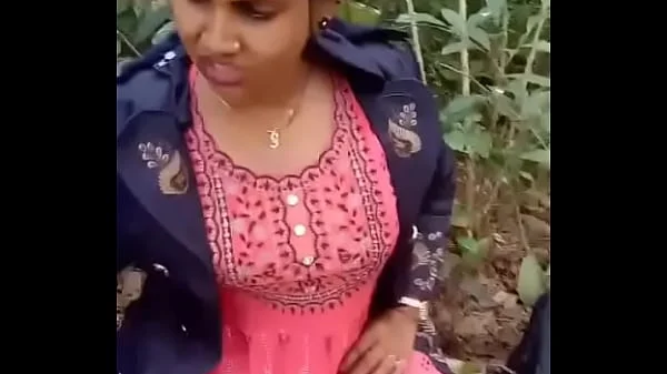 Mangal in the jungle, she made her pussy red after fucking her stepsis in clear audio Voice