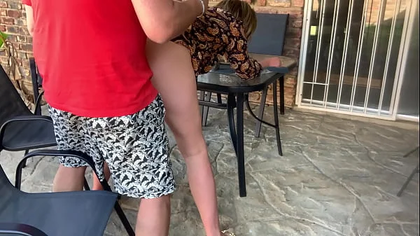 Fucking my neighbours cheating wife outdoors