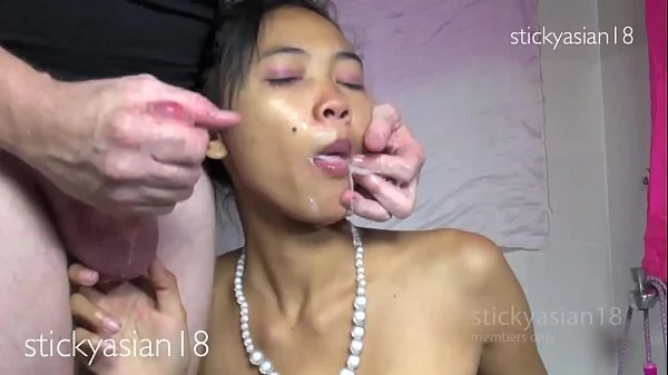 Fucktoy Cuties Get Semen Spray Faces StickyAsian18