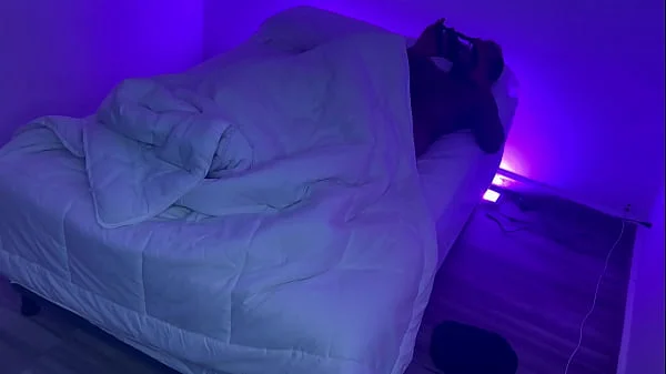 Behind the scenes. Stepmom shares bed and fucks stepson