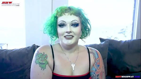 big butt Goth Pawg Vicky Vixen debuts on BBWHighway.com