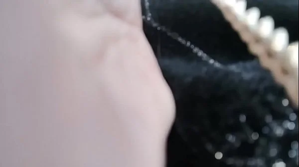 Your goes to a clothing store and puts her panties inside her pussy while she tries on some jeans