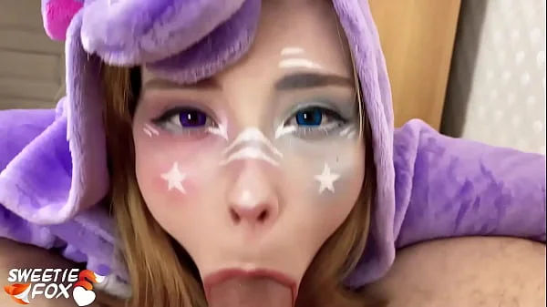 Unicorn Big Ass Blowjob Dick and Hard Fuck - POV Cosplay