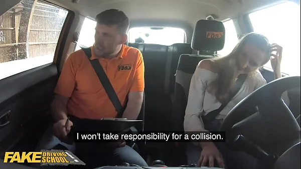 Fake Driving School Stacey Cruz Gets Screwed by her Driving Instructor