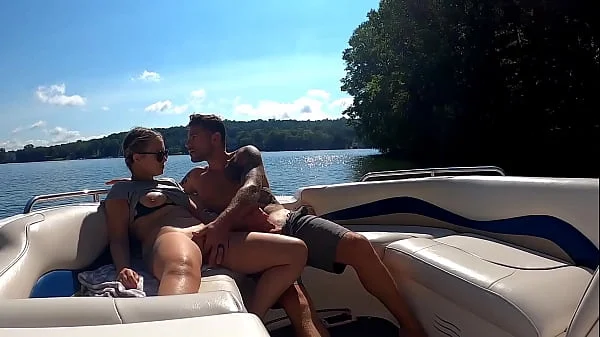 Last few weeks of summer so we had to get in some hot sex on the lake