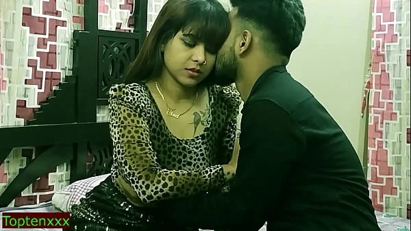 Indian Hot xxx Bhabhi having secret sex with teen office boy! Indian real teen sex with clear Hindi audio