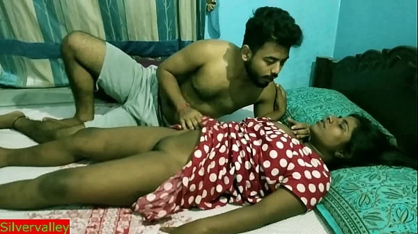 Indian teen couple viral hot sex video!! Village girl vs smart teen boy real sex