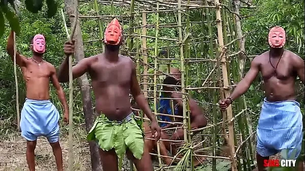 Somewhere in west Africa, on our annual festival, the king fucks the most beautiful maiden in the cage while his Queen and the guards are watching