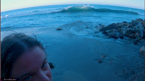 Stepson cheats with stepmom on the beach