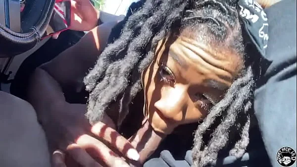 lil d picks up dreadhead ebony drives her around for sex pt 1